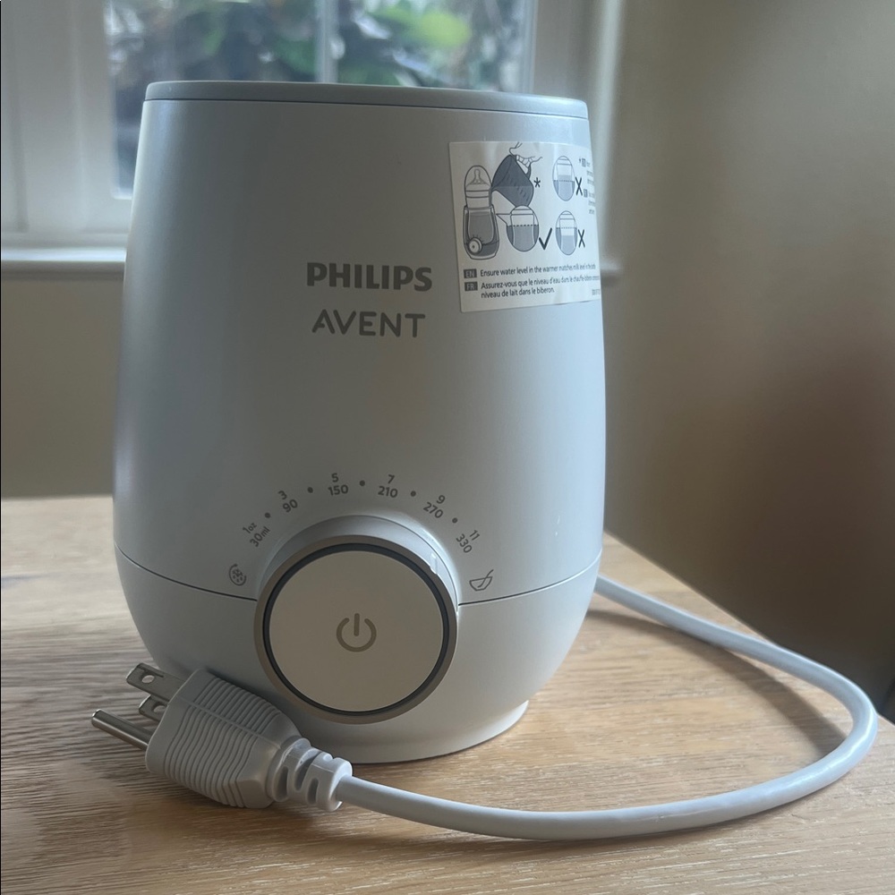 Philips Avent White Bottle Warmer